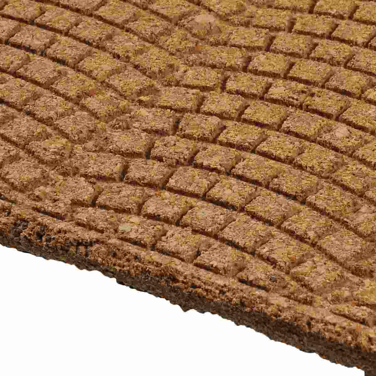 Pannello Sughero Pavimento Sanpietrino cm.100x50x1 | Rossi Rosa