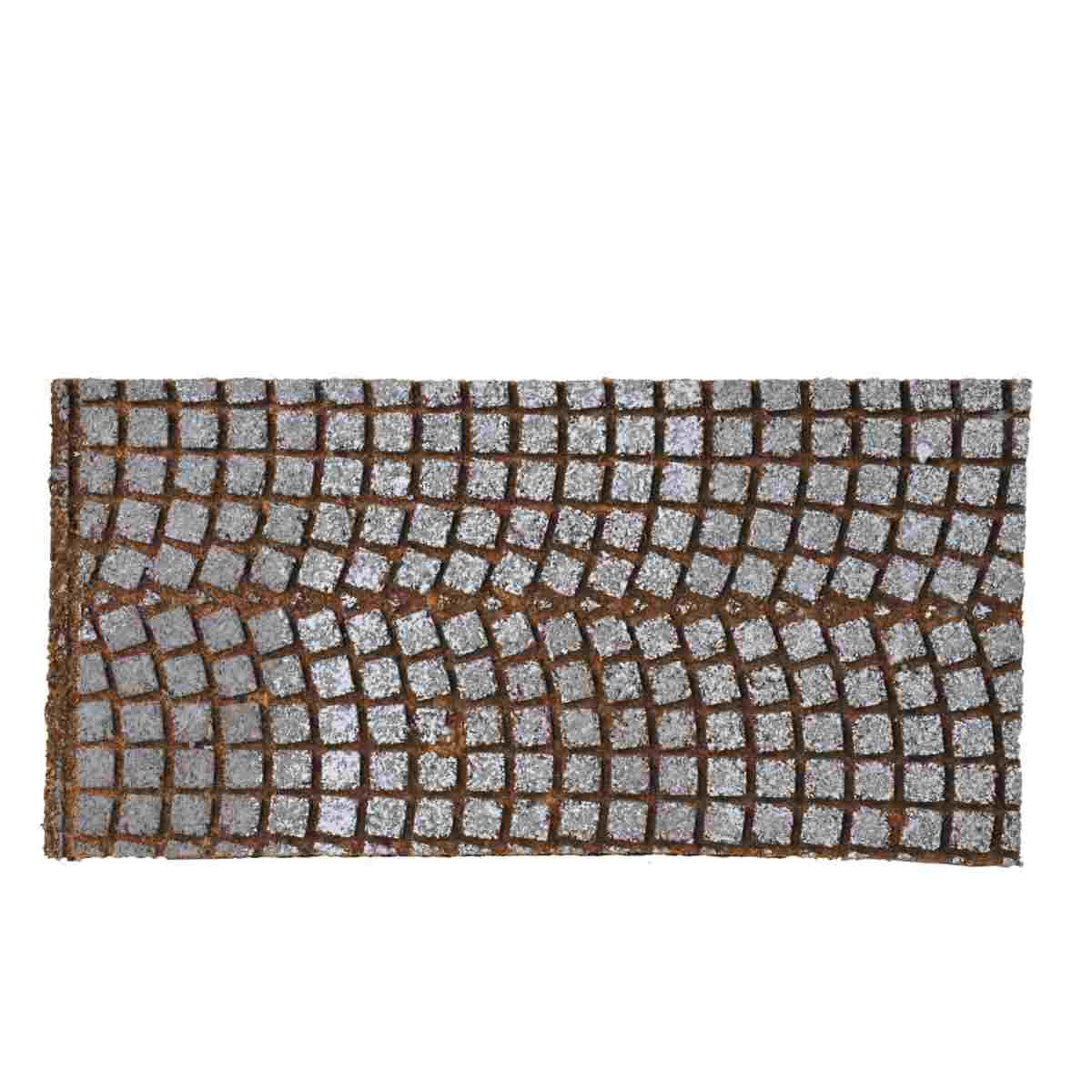 Pannello Sughero Pavimento Sanpietrini cm.25x12,5x1 | Rossi Rosa