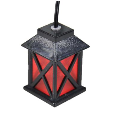 Lanterna con Spina Luce Led Rosso 3,5V cm.4,7x4,7x7 | Rossi Rosa