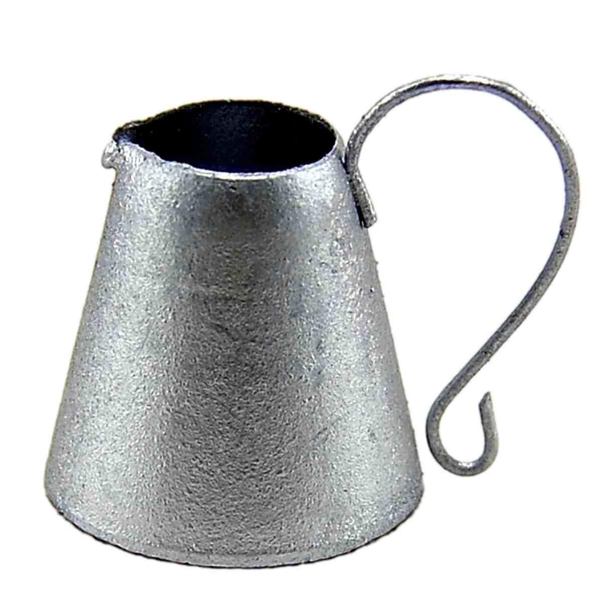 Brocca Metallo Argento cm.Ø3xH3,5 | Rossi Rosa