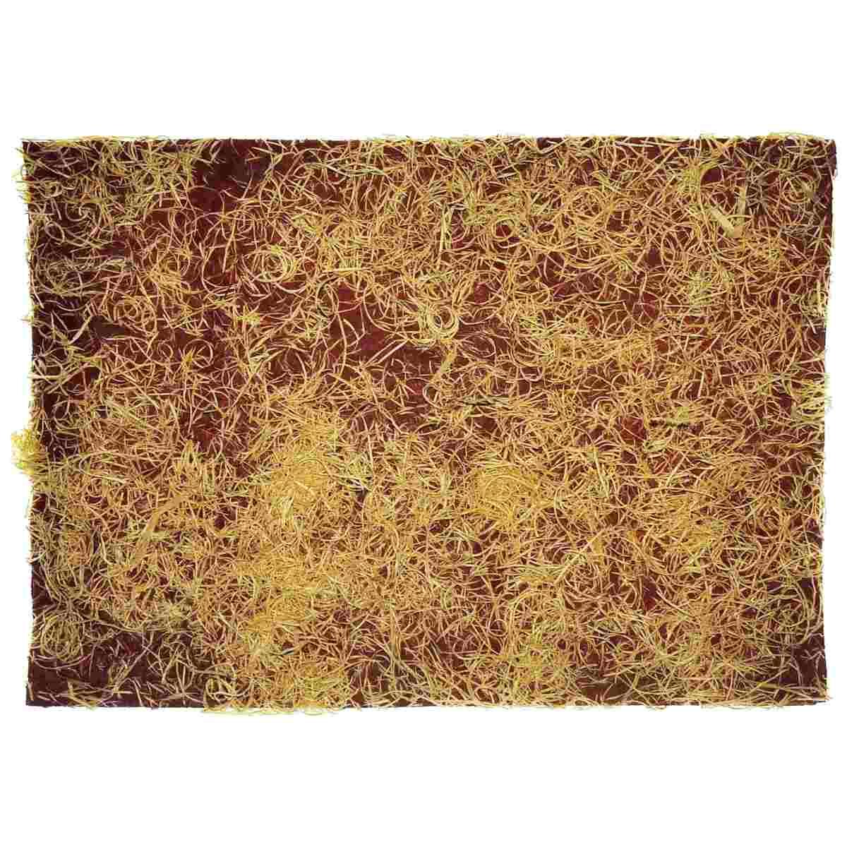 Tappeto Carta Bordò con Paglia cm.70x50 | Rossi Rosa