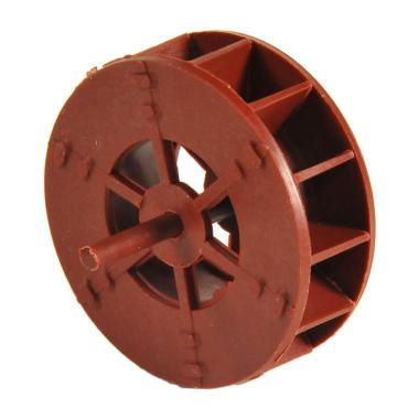 Ruota Mulino Acqua Marrone cm.Ø5x1,7 | Rossi Rosa