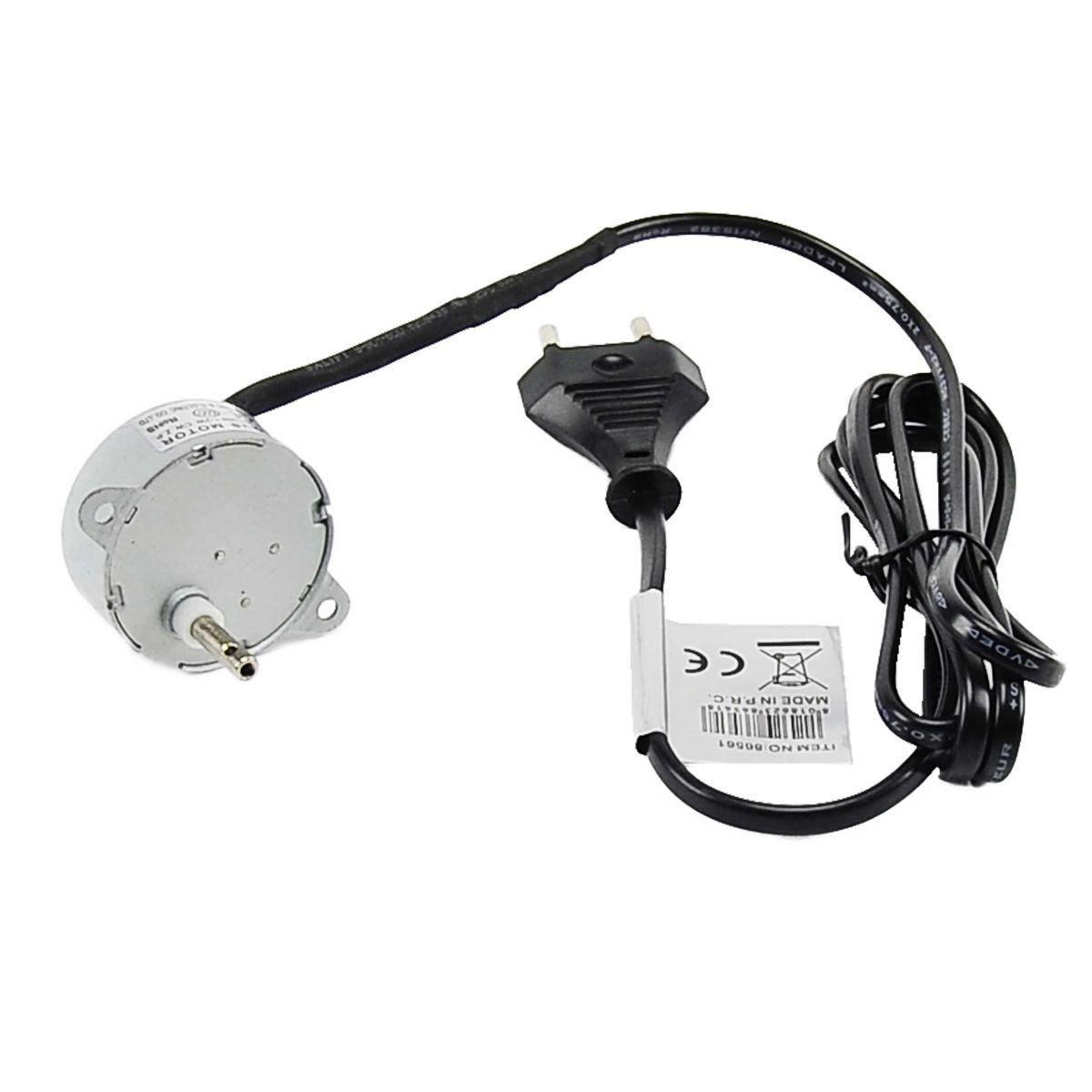 Motoriduttore 1,2W 10 G/Minuto Albero mm.Ø4 220V | Rossi Rosa