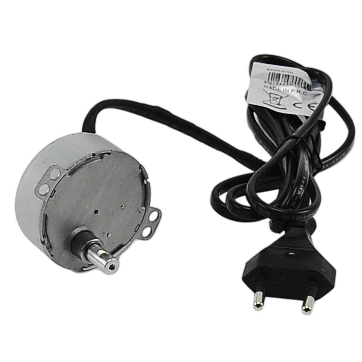 Motoriduttore 4W 10 G/Minuto Albero mm.Ø7 220V | Rossi Rosa