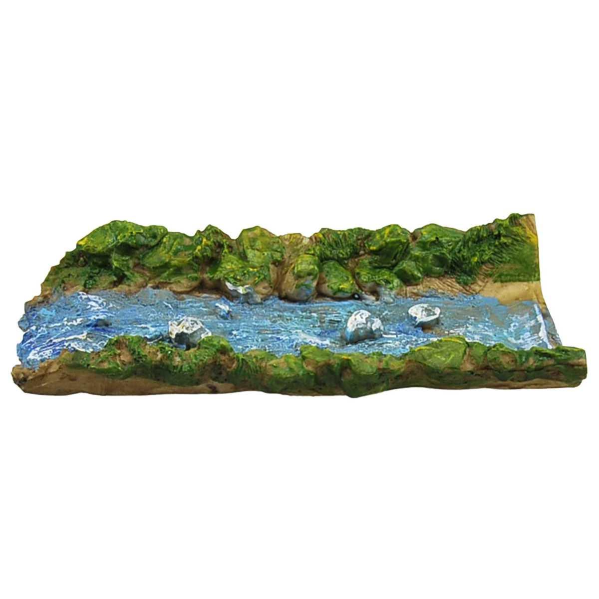 Ruscello Componibile Dritto cm.22x13xH4 | Rossi Rosa