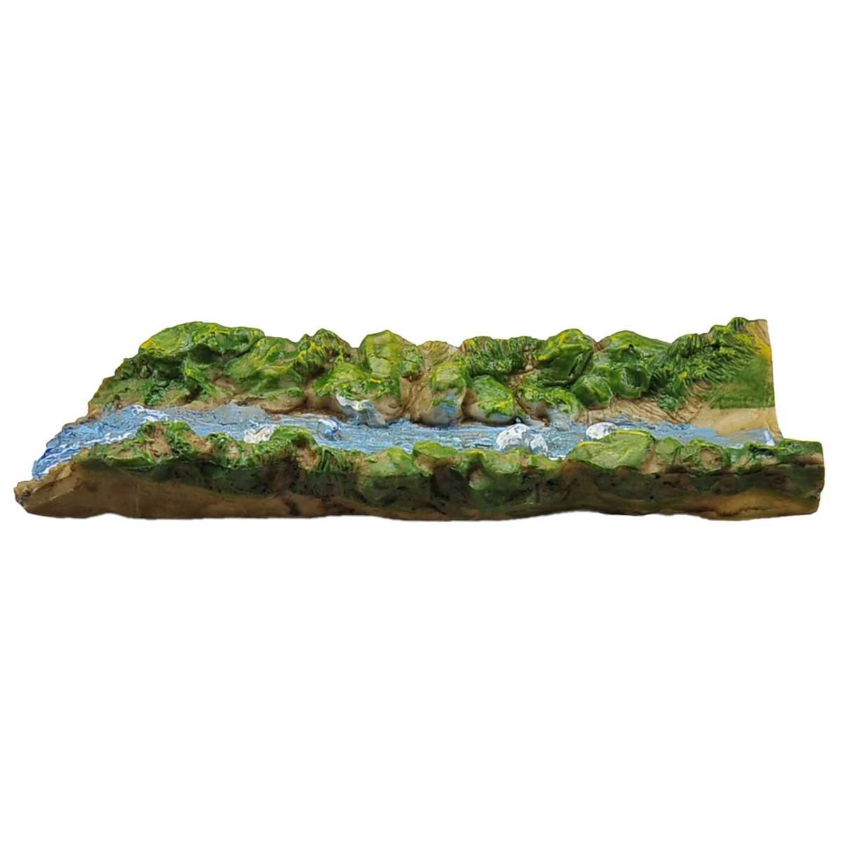 Ruscello Componibile Dritto cm.22x13xH4 | Rossi Rosa