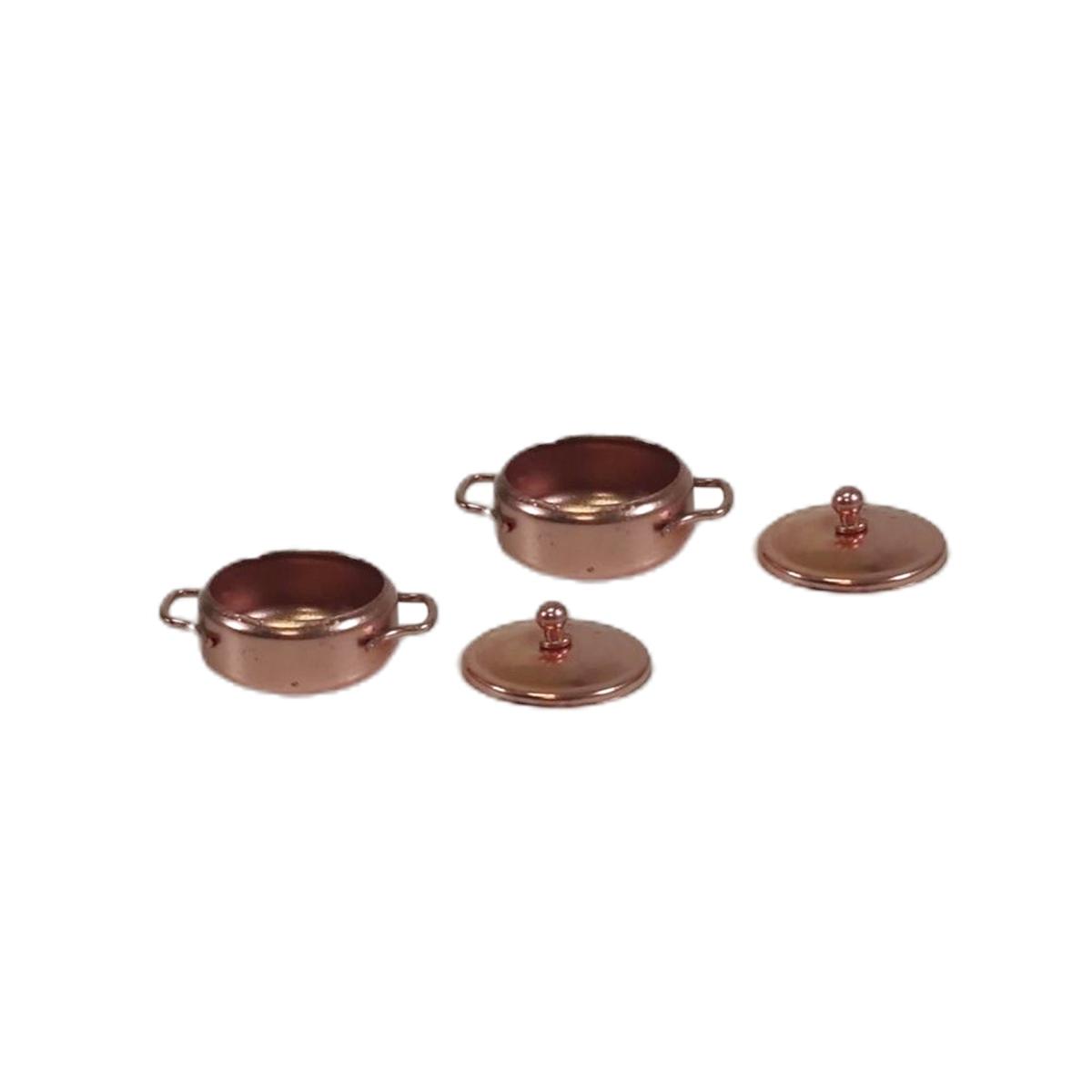 Pentole Rame Assortite Set pz.2 | Rossi Rosa