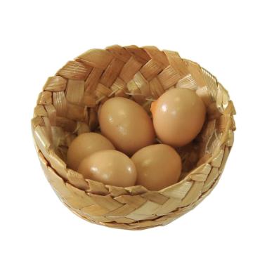 Cesta Alimenti Uova Vimini cm.Ø3,5X2 | M2 Store
