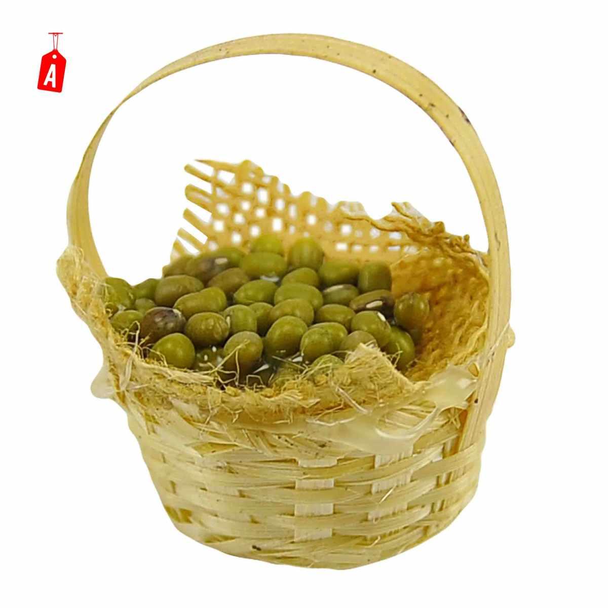 Cesta Alimenti cm.Ø4,5xH6 (Disp. 3 Modelli) | Rossi Rosa