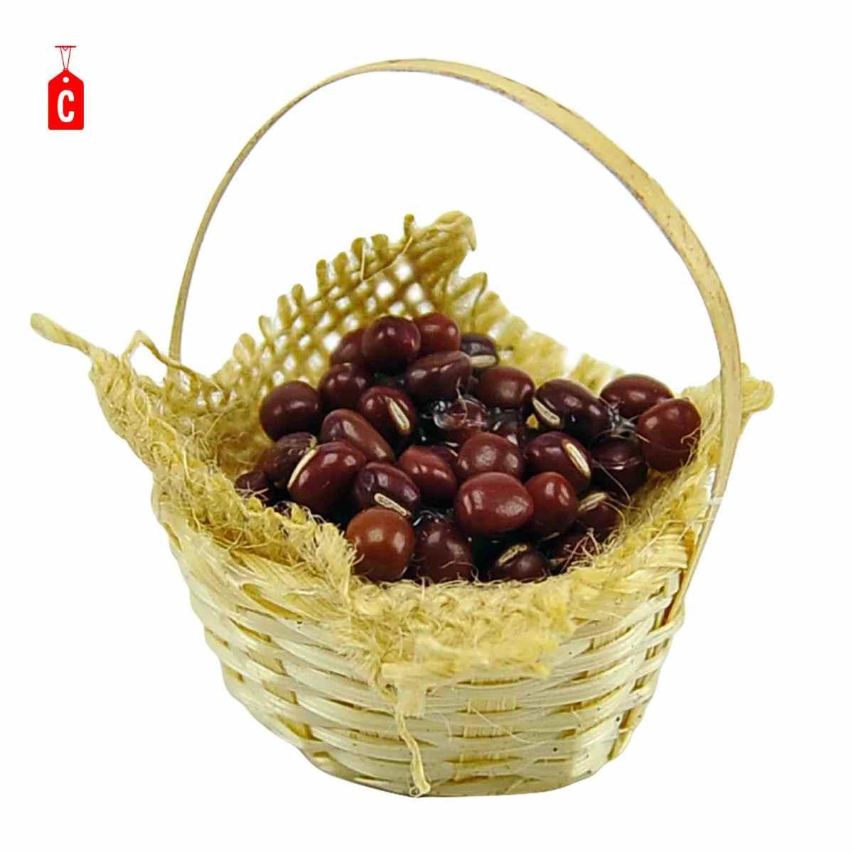 Cesta Alimenti cm.Ø4,5xH6 (Disp. 3 Modelli) | Rossi Rosa