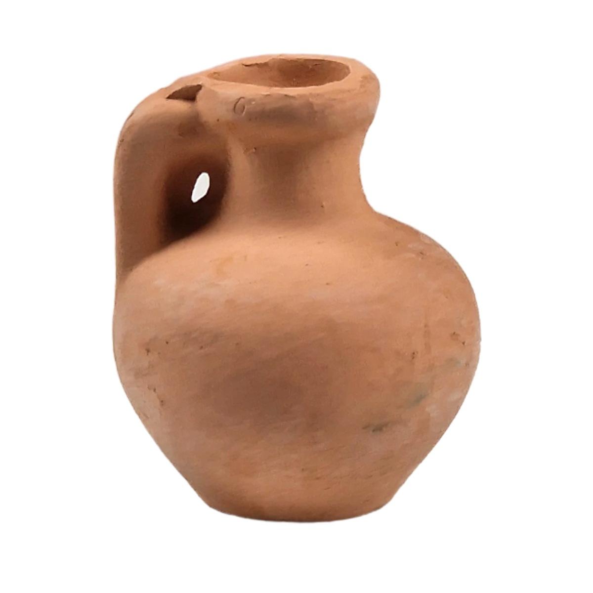 Brocca Terracotta cm.Ø4x5 | Rossi Rosa