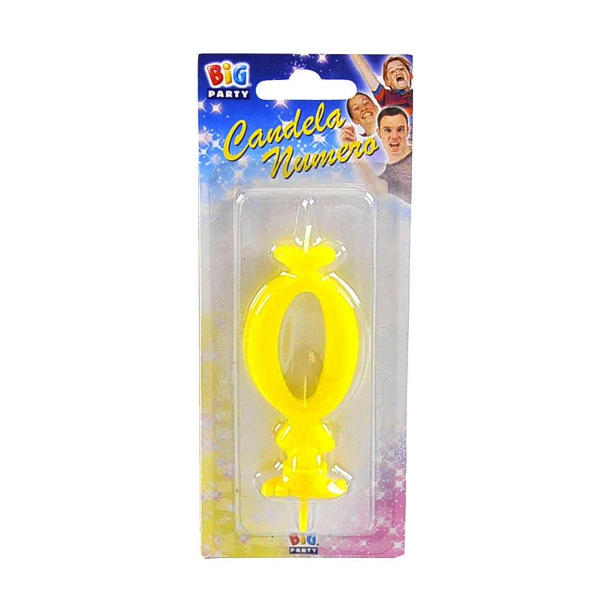 Candelina Compleanno N.0 Gialla |M2 Store