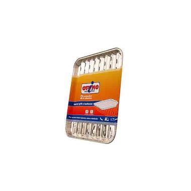 Contenitori Set pz.2 Alluminio Ottimo Grill 156 | M2 Store