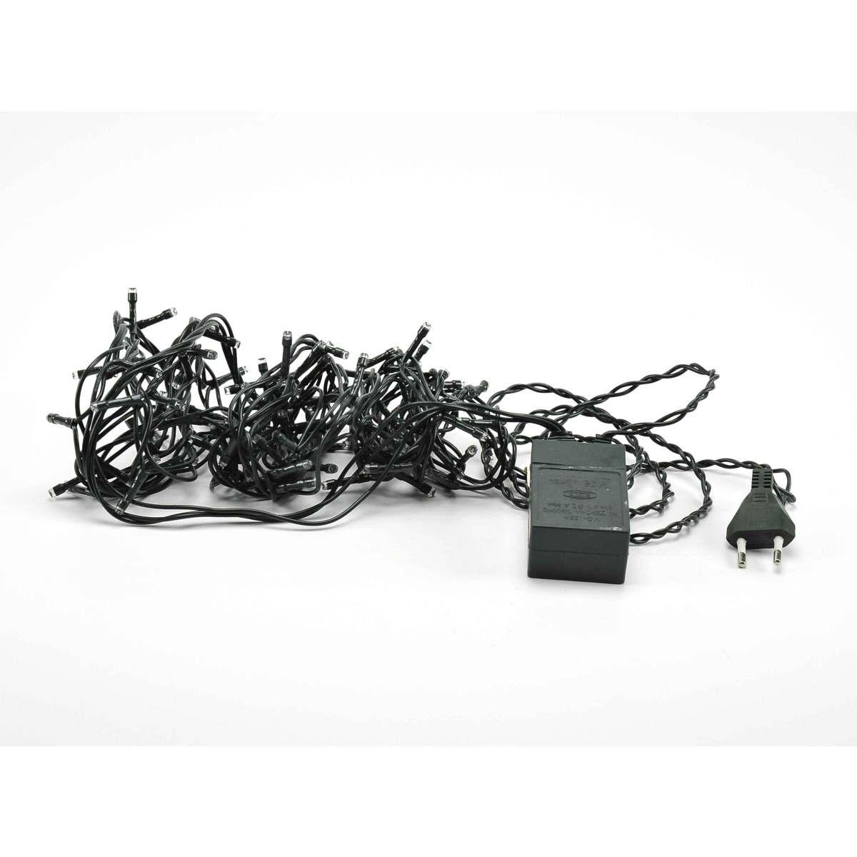 Luci Interno 100 Led Blu 8 Giochi di Luce