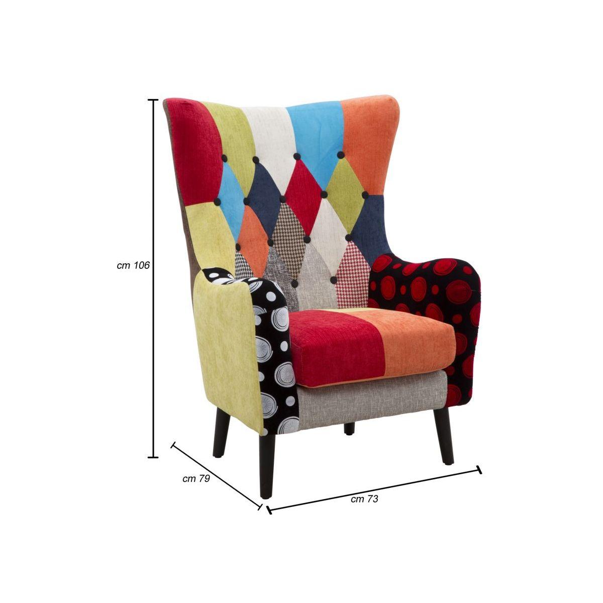 Poltrona imperial 73 x 79 x 106 cm