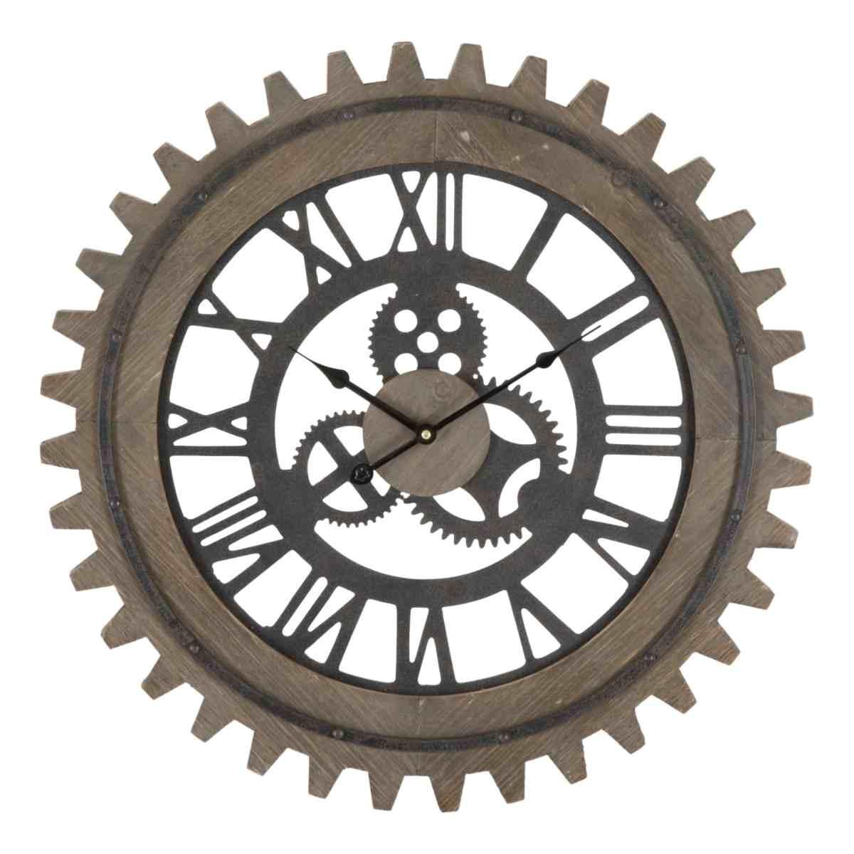 Orologio A Parete cm.Ø60 Ingranaggi