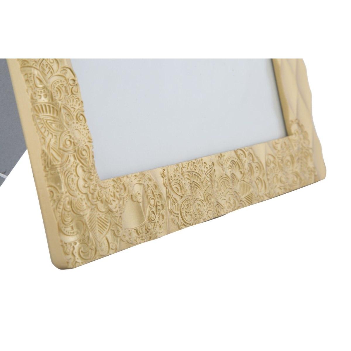 Cornice cm.20x25 Resina Oro Con Mandala