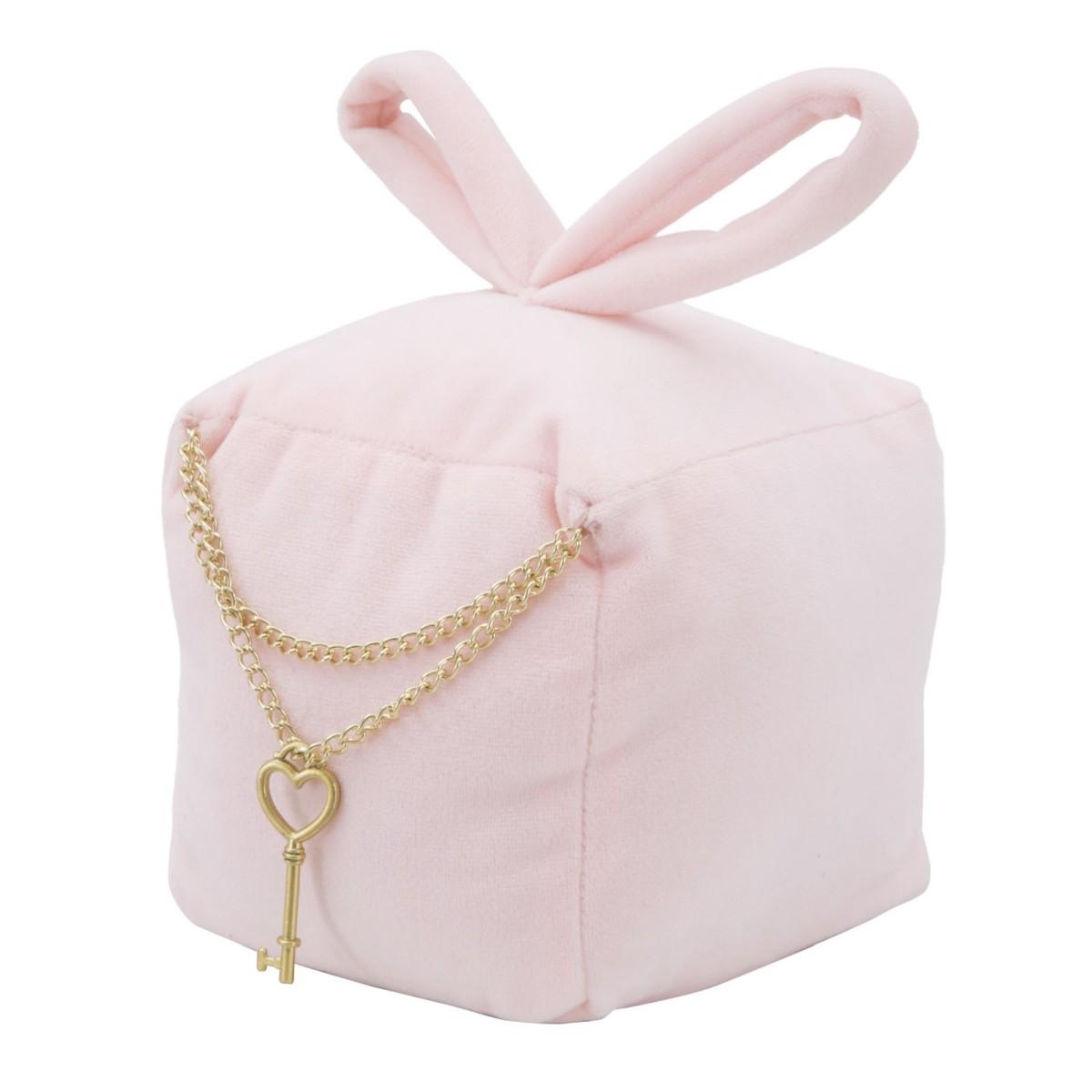Ferma Porte Square Rosa cm.14,5x14x20