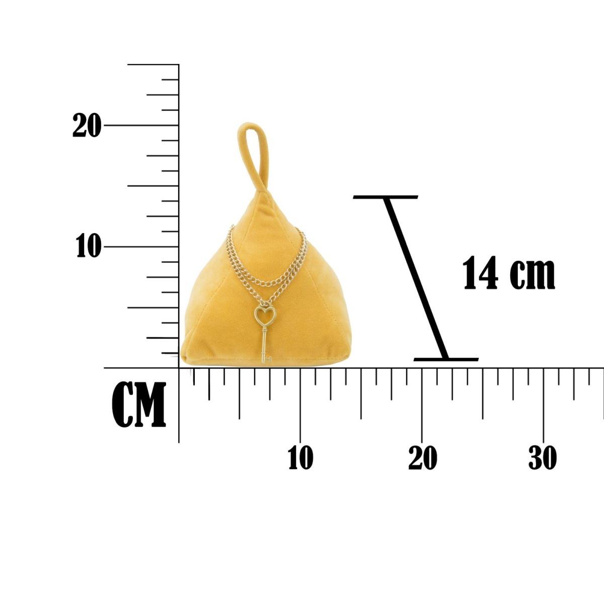 Ferma Porte Triangle Arancione cm.14x14x20