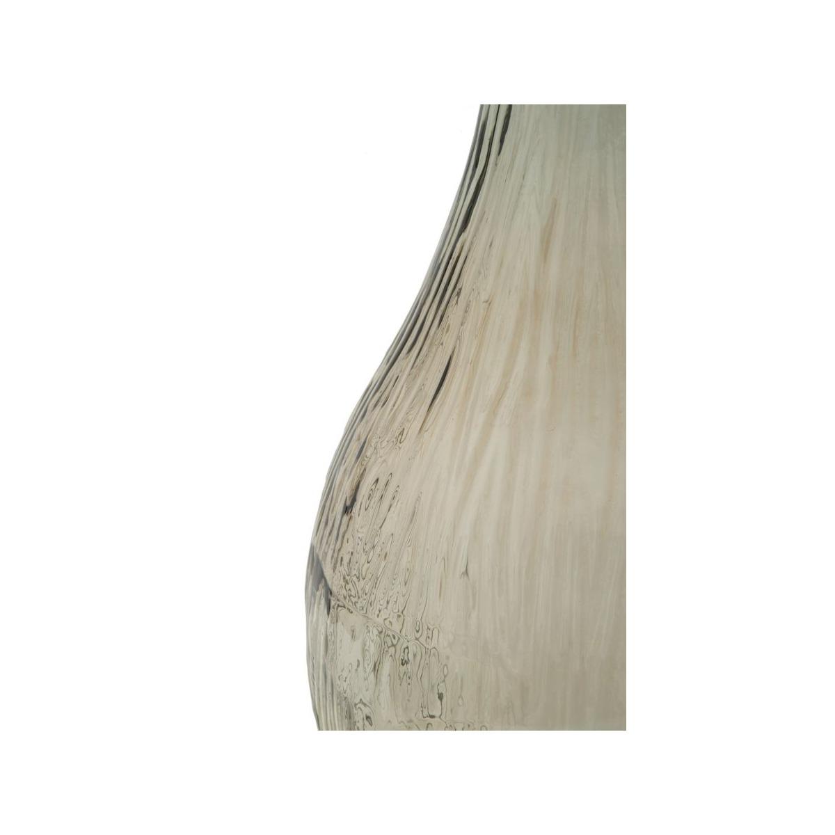 Vaso Vetro Riciclato Slim Lighty cm.Ø34x75 Made In Spain