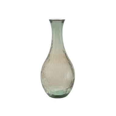 Vaso Vetro Riciclato Slim Lighty cm.Ø34x75 Made In Spain