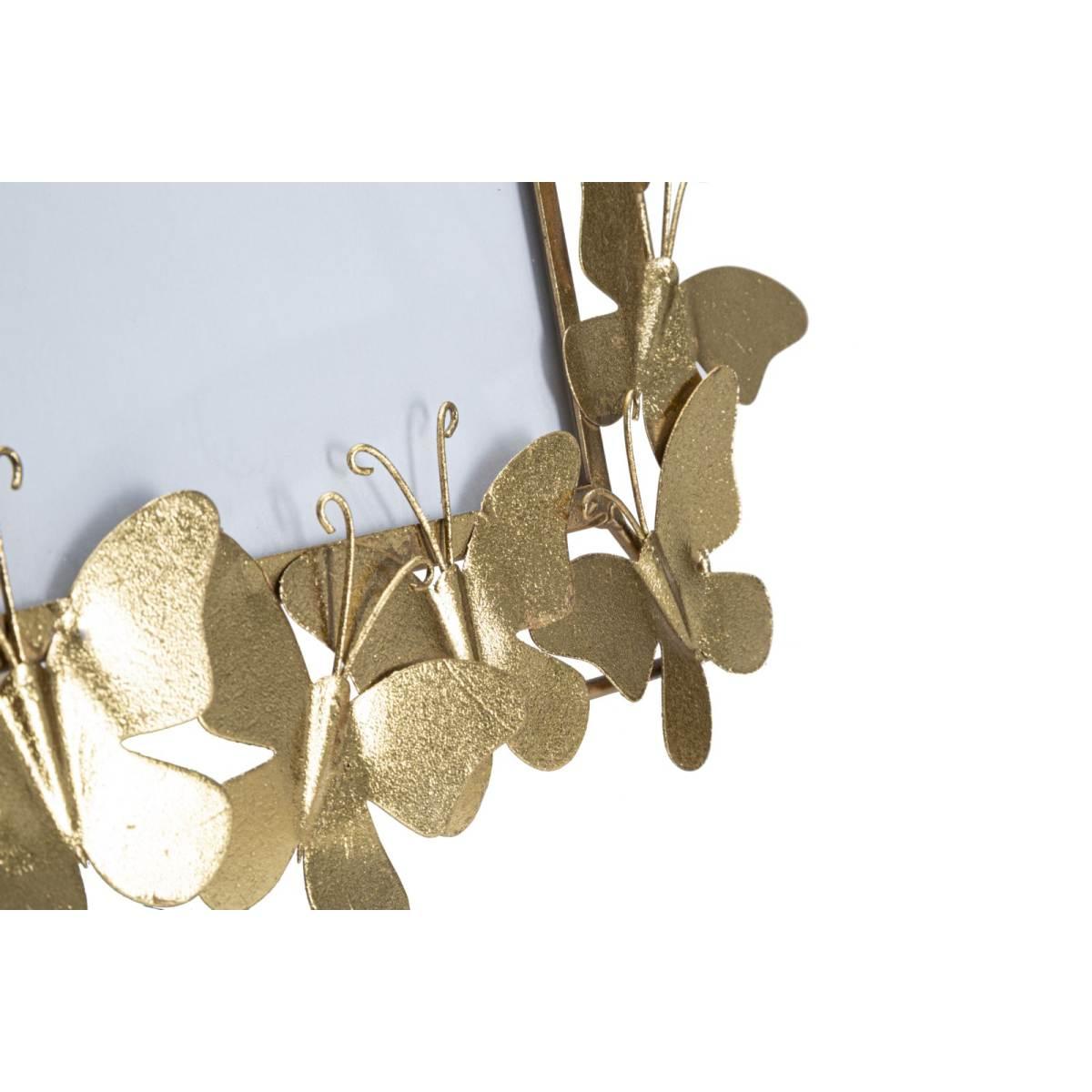 Cornice Butterfly Glam cm.35x15x38 Misura Interna cm.20x25