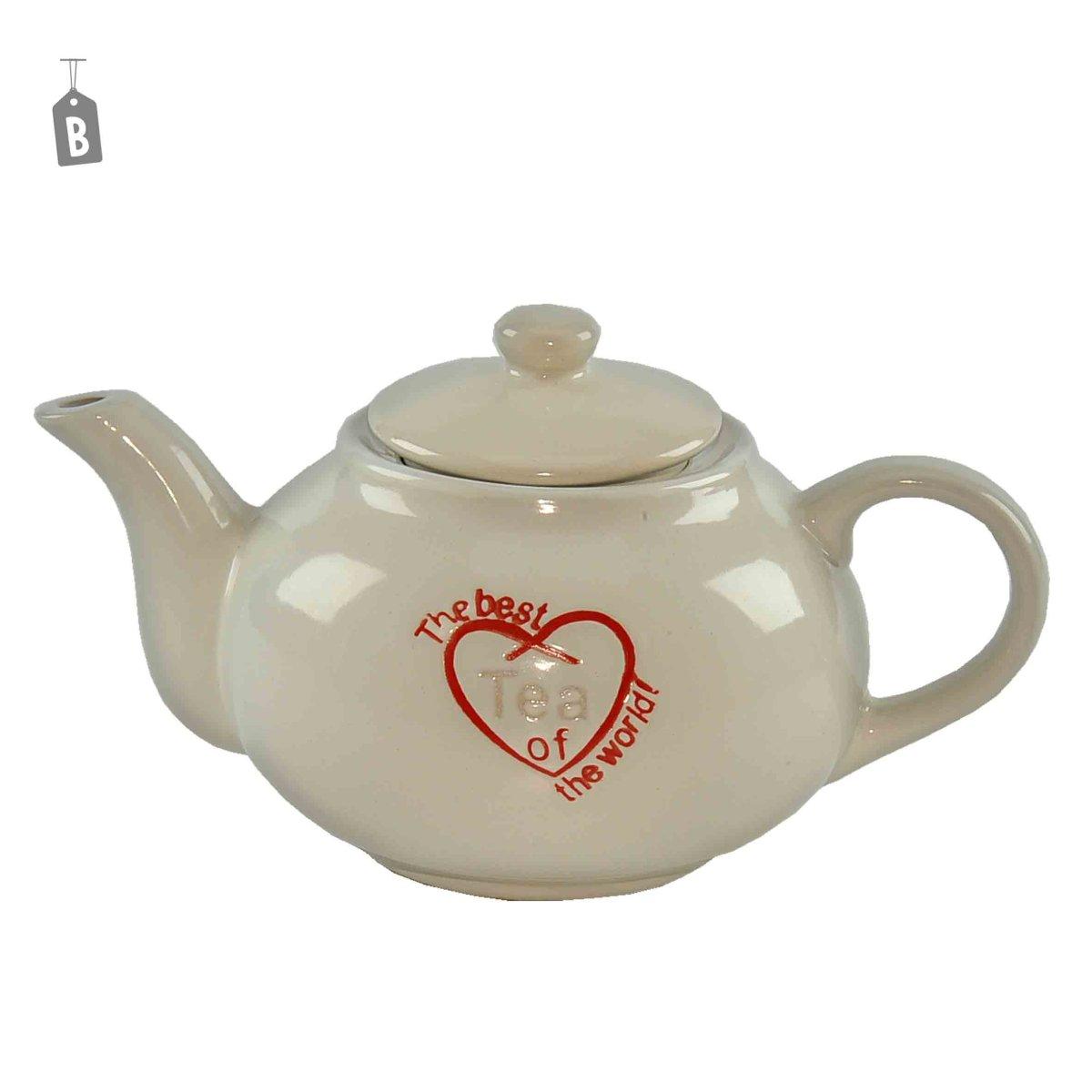 Teiera Ceramica The Best Tea Disponibile 4 Colori | Gicos