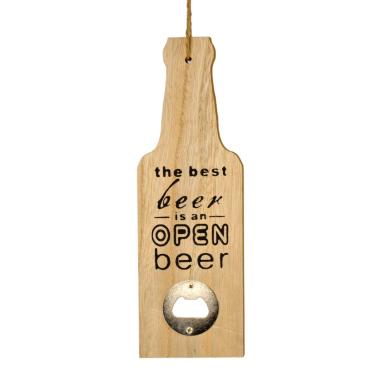 Apri Bottiglie Legno Parete cm.8x24 Beige | Gicos