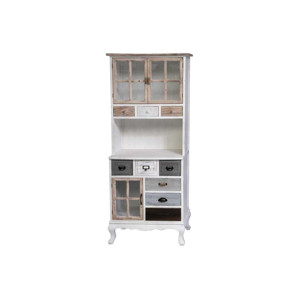 Vetrina Legno Portofino cm.68x35x172 | Gicos
