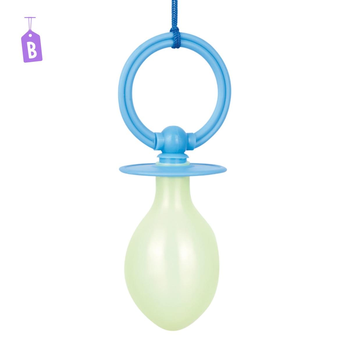 Ciuccio clown in 2 colori 18 cm