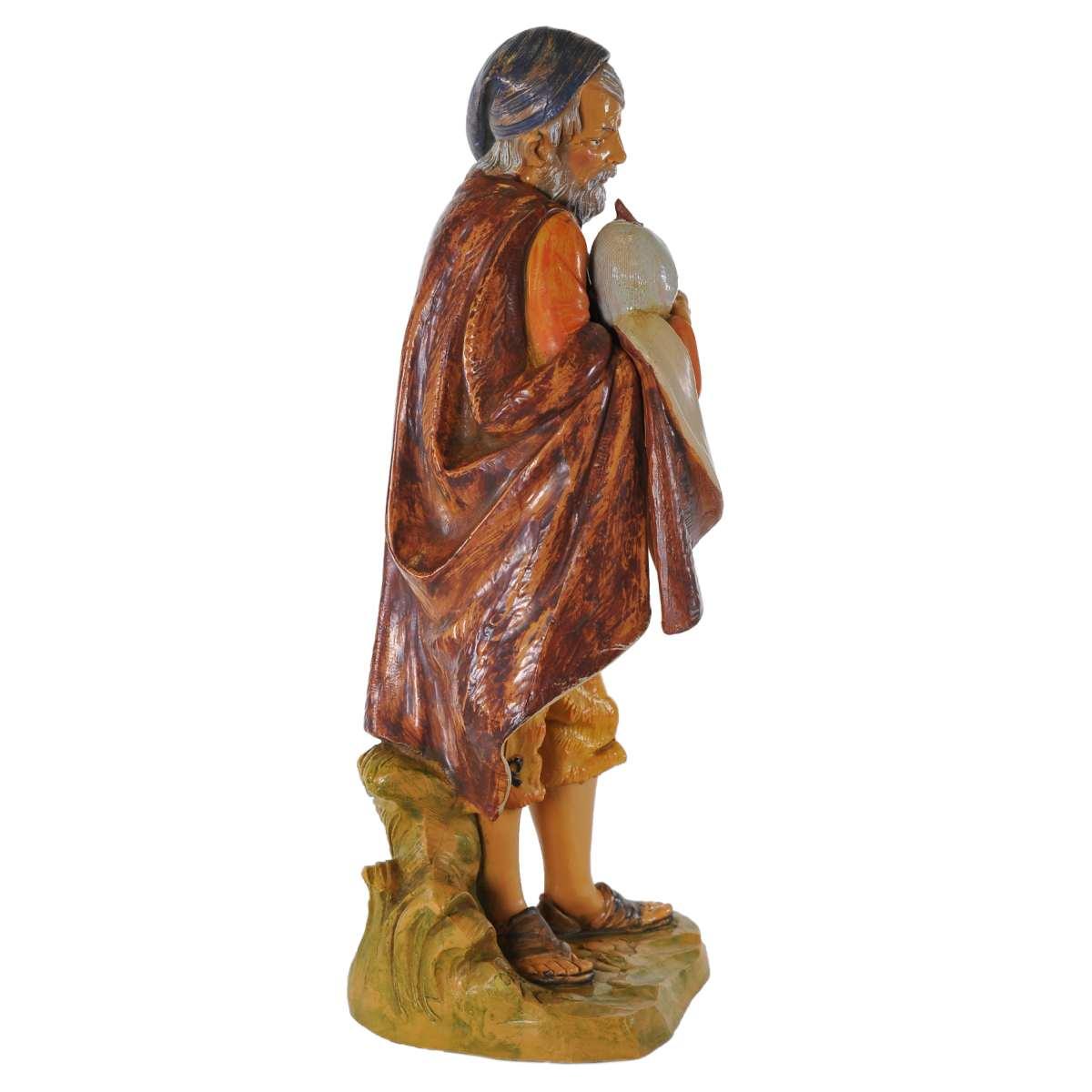 Statua cm.30 Pastore con Zampogna | Fontanini