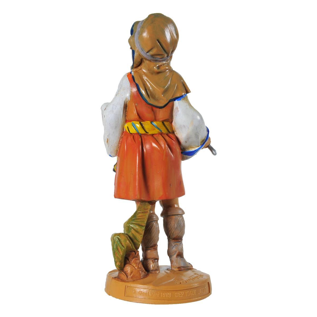 Statua cm.12 Pastore con Tamburo | Fontanini
