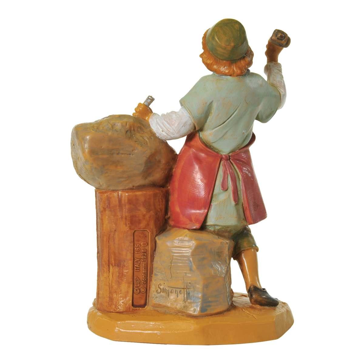 Statua presepe 12 cm scultore