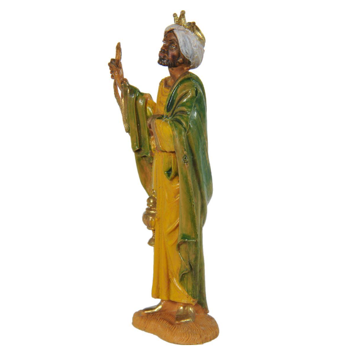 Statua cm.10 Re Magio Baldassarre cm.3,5x4,5xH18 | Fontanini