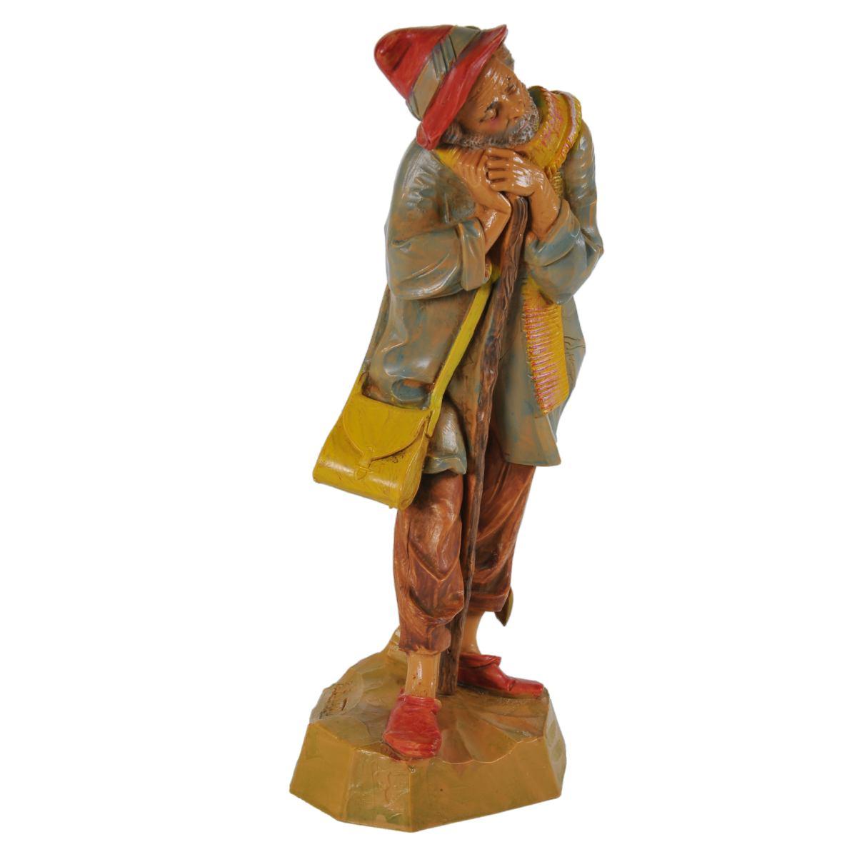 Statua cm.19 Pastore con Bastone | Fontanini