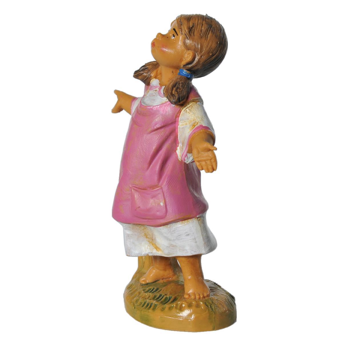 Statua cm.19 Bambina Braccia Aperte | Fontanini