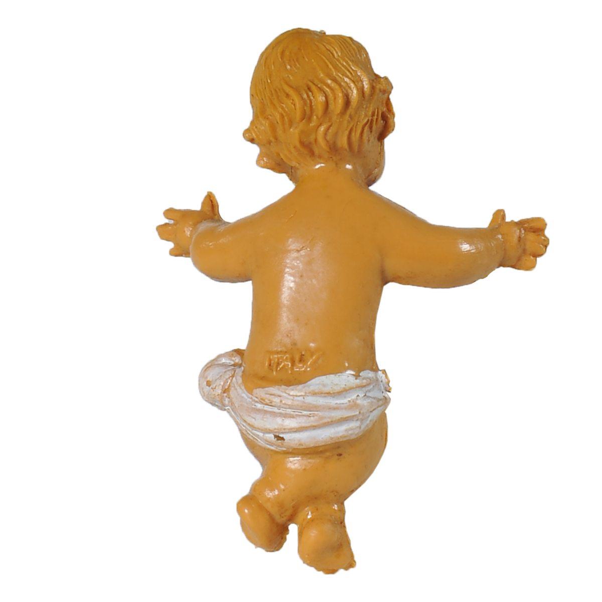 Statua cm.10 Gesù Bambino senza Culla cm.3,5x0,5xH4,5 | Fontanini