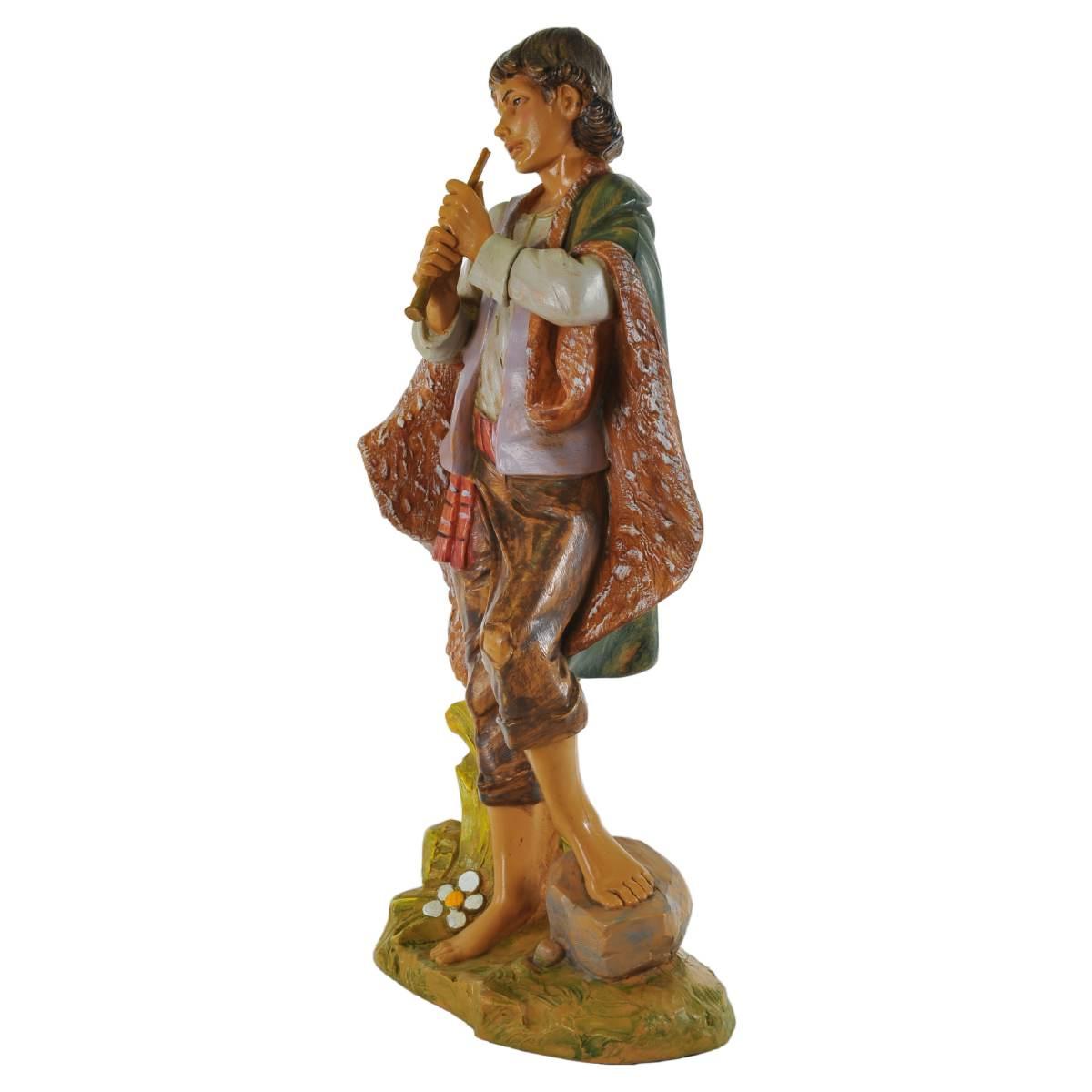 Statua presepe 30 cm pifferaio