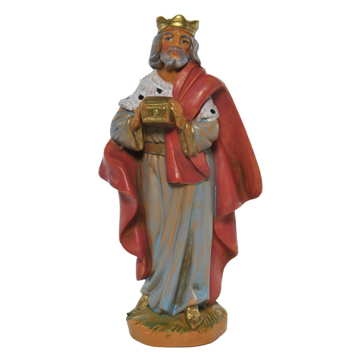 Statua presepe 9.5 cm re magio melchiorre