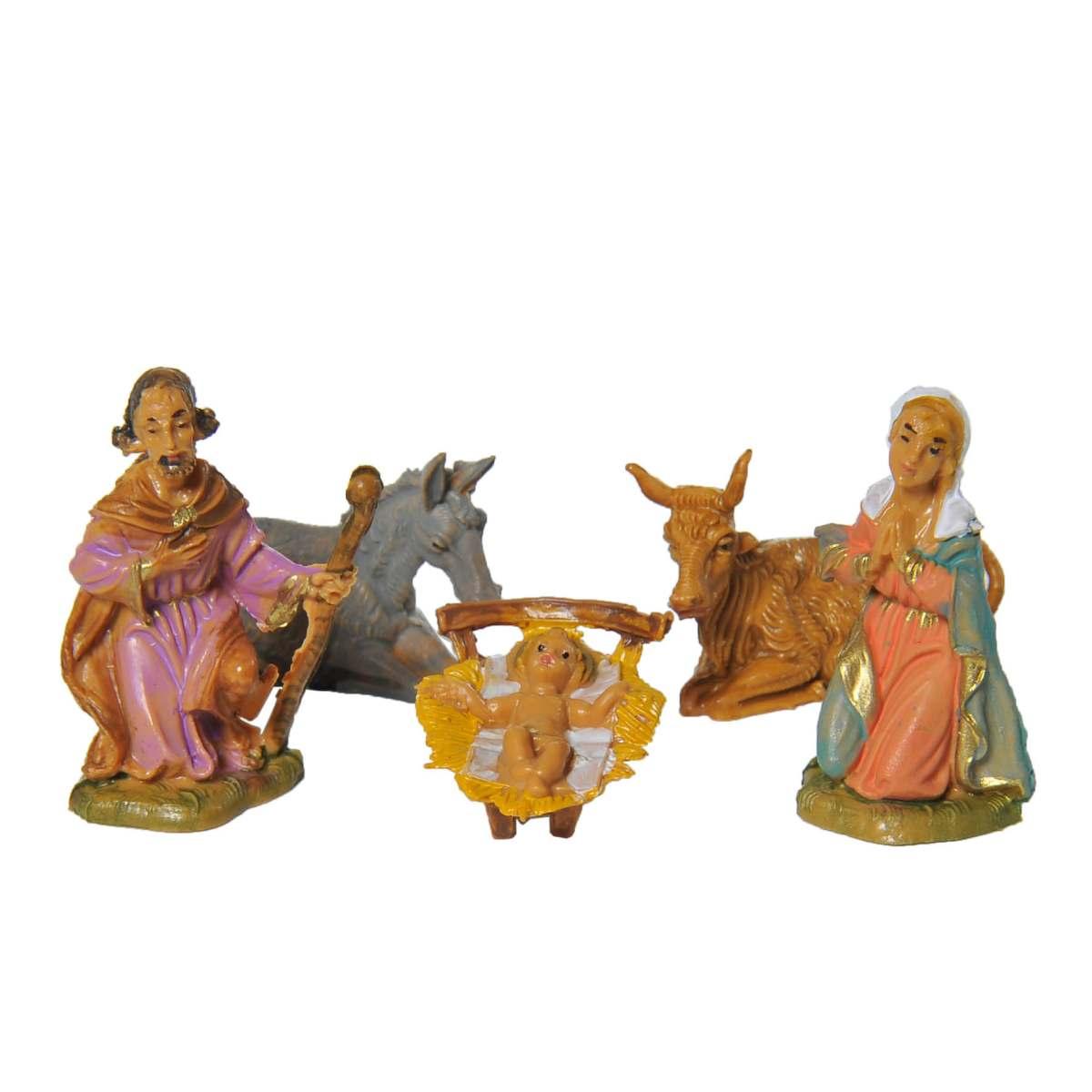 Natività cm.4 Set da 5 Pz. | Fontanini