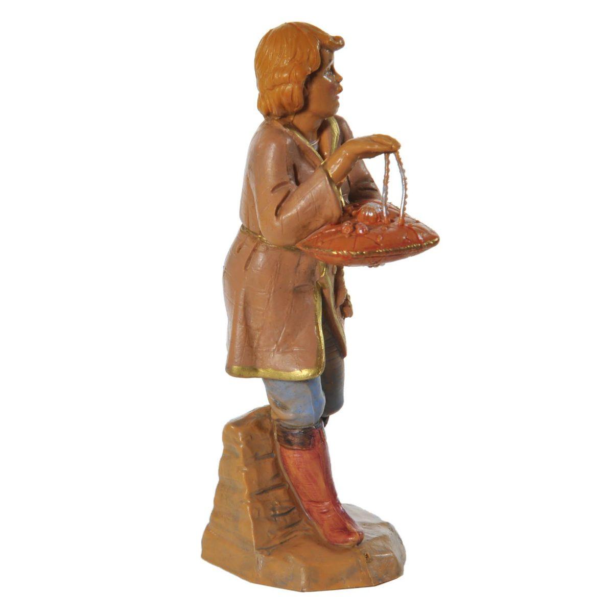 Statua cm.12 Venditore Gioielli | Fontanini
