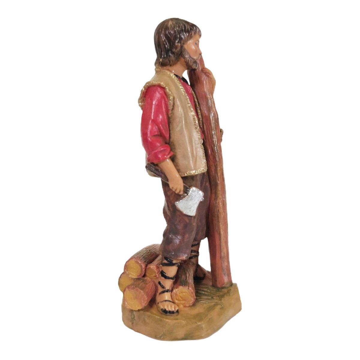 Statua cm.12 Boscaiolo Jude | Fontanini