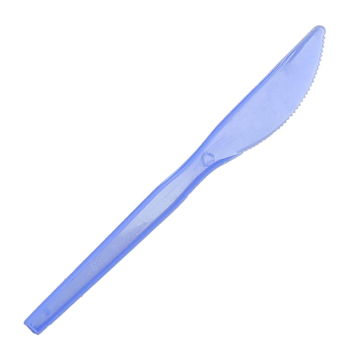 Posate Party Coltello Pvc Set pz.24 Azzurro |M2 Store