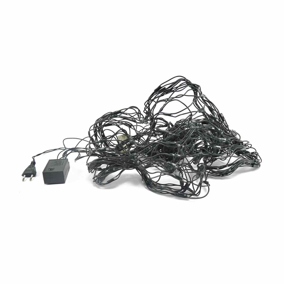 Luci Natale Interno 280 Mantello con Anello Rete Bianco Caldo |M2 Store