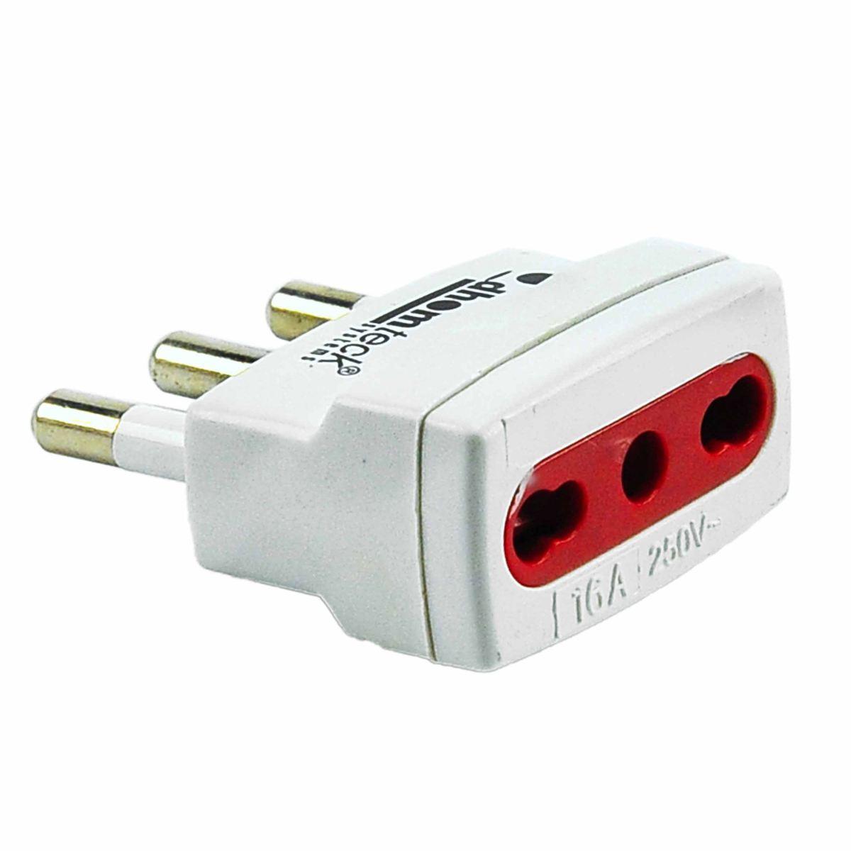 Adattatore BiPasso Spina Passo Largo 250V 10A | M2 Store