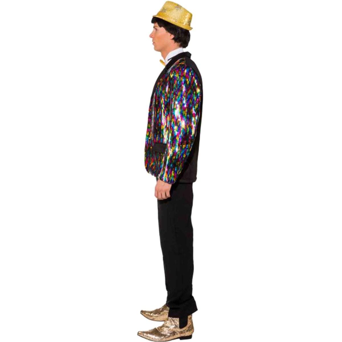 Giacca Disco con Paillettes Multicolor |Orlob