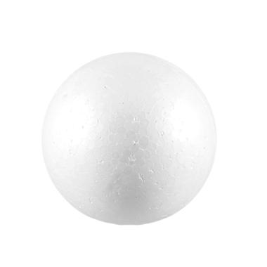 Pallina Natale Polistirolo cm.Ø9 Bianco Set pz.2 |M2 Store