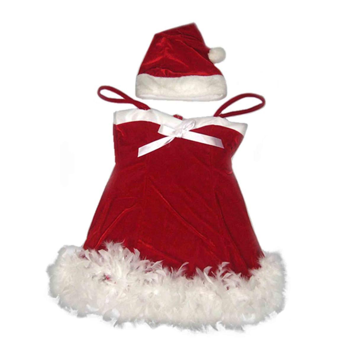 Costume Babbo Sexy con Marabout e Cappello |M2 Store