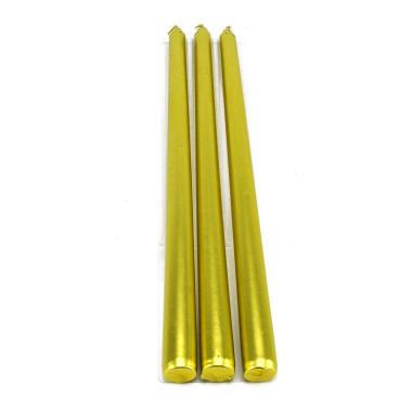 Candela cm.30 Conica Oro Set pz.3 |M2 Store
