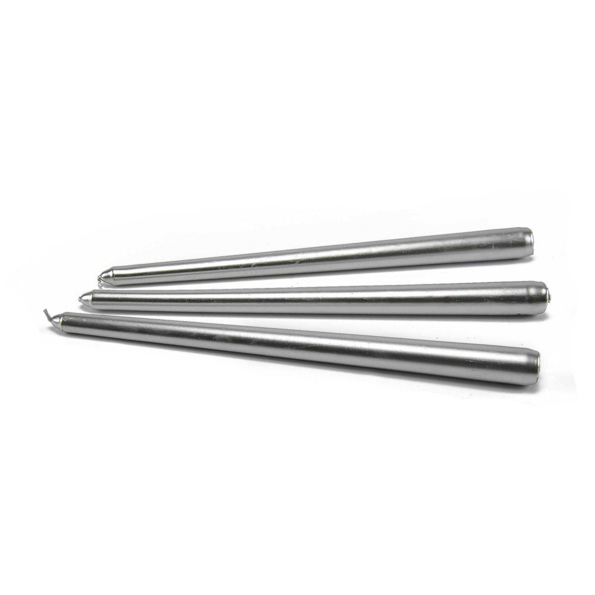 Candela cm.30 Conica Argento Set pz.3 |M2 Store